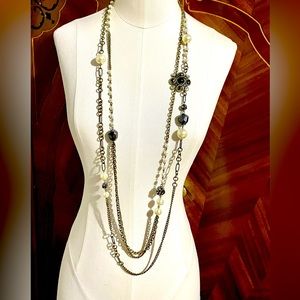 Lia Sophia Multi Strand Necklace